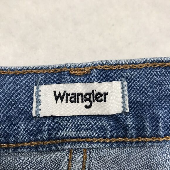 WRANGLER 626 Jeans Women 33x30 Westward High Rise Boot Light Wash Denim Blue - Picture 11 of 16